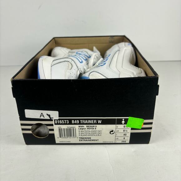 Rare VTG Deadstock Adidas B49 trainer retro streetwear sneakers womens 8 - Picture 8 of 8